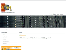 Tablet Screenshot of icb.at