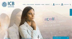 Desktop Screenshot of icb.org.za