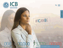 Tablet Screenshot of icb.org.za